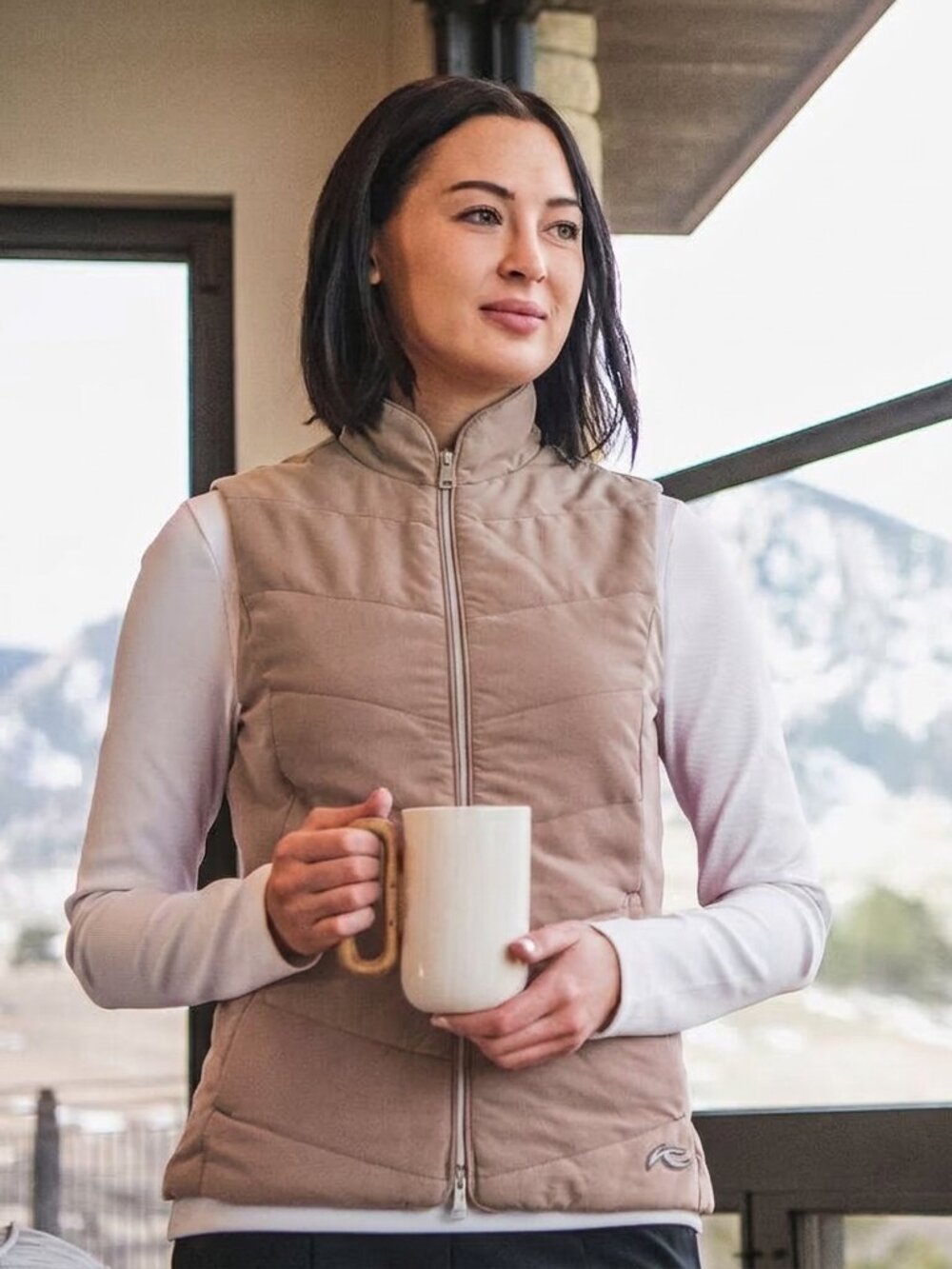 KJUS Lightweight Maven Vest (Clay) S / 36